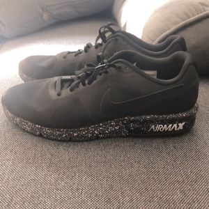 Nike Air Max Sequent. Size 9.5 mens. Black with a little white.